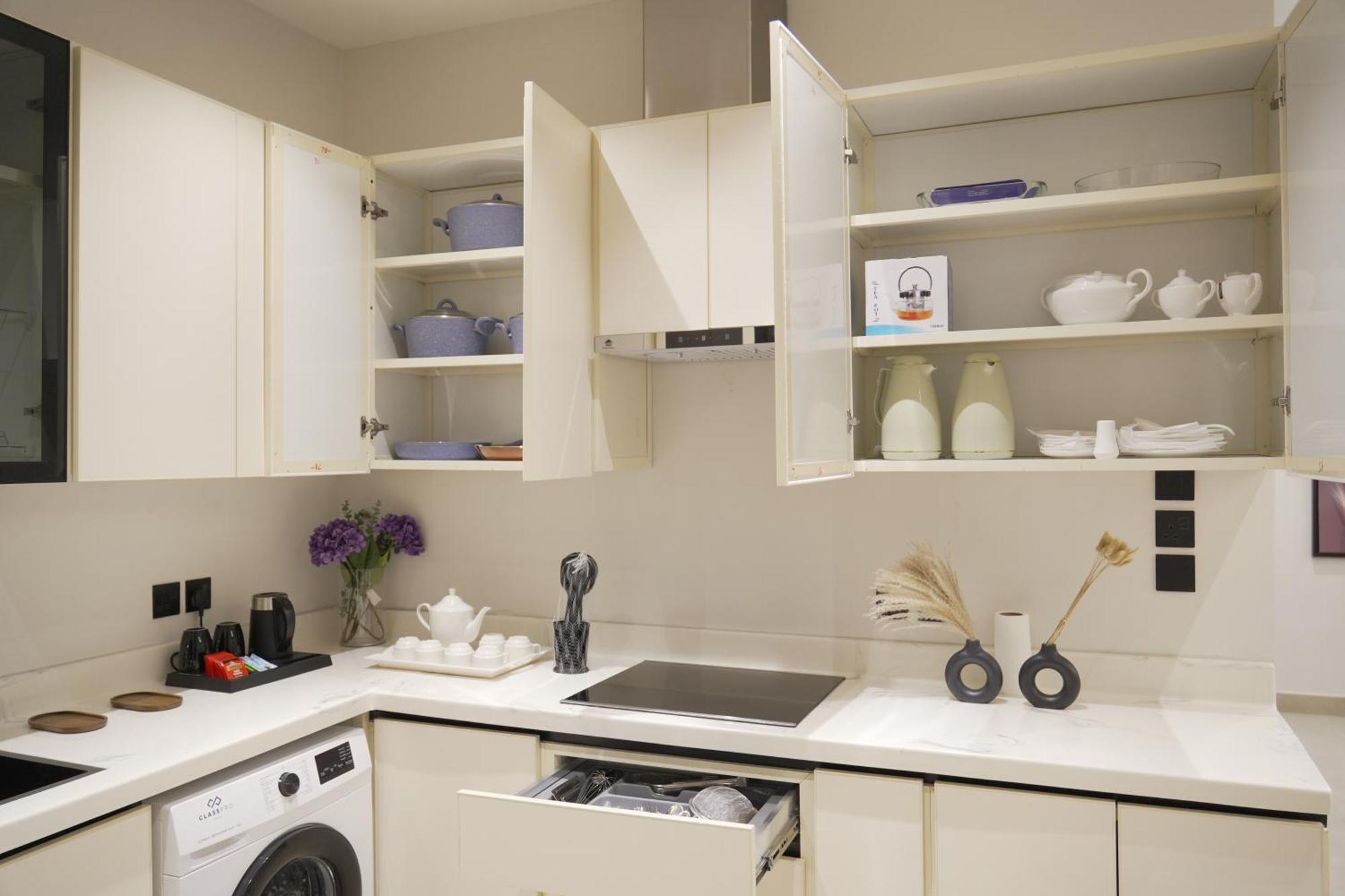 Cozy, Modern, Furniture Apartment Riyadh