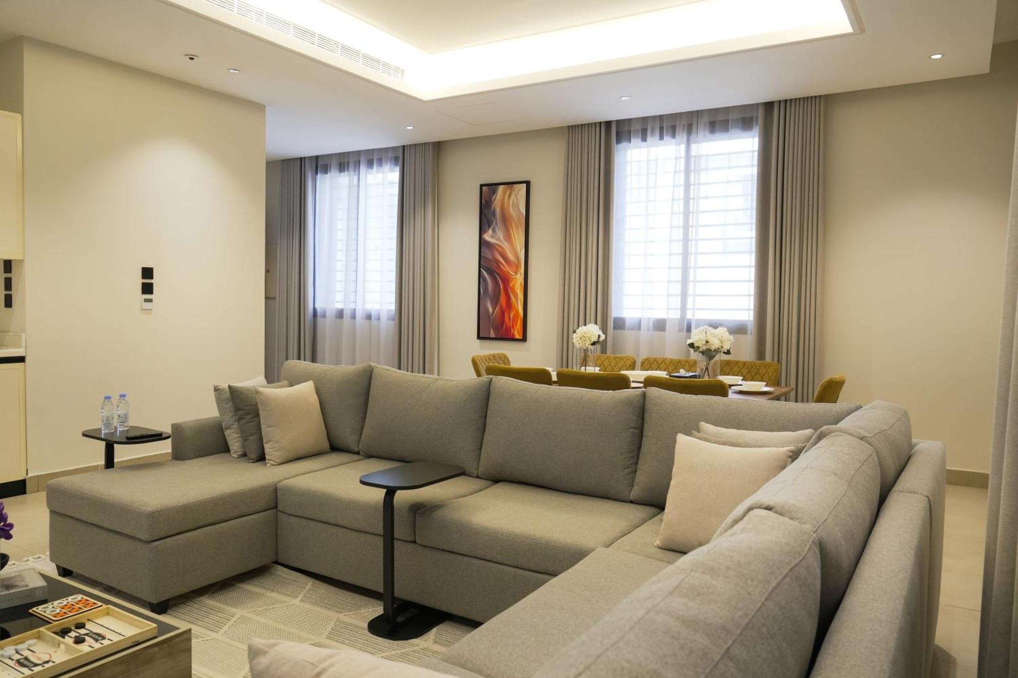 Cozy, Modern, Furniture Apartment Riyadh